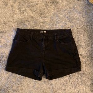 Old navy boyfriend shorts black